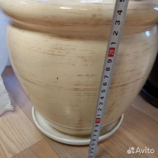 Керамические горшки для цветов бу