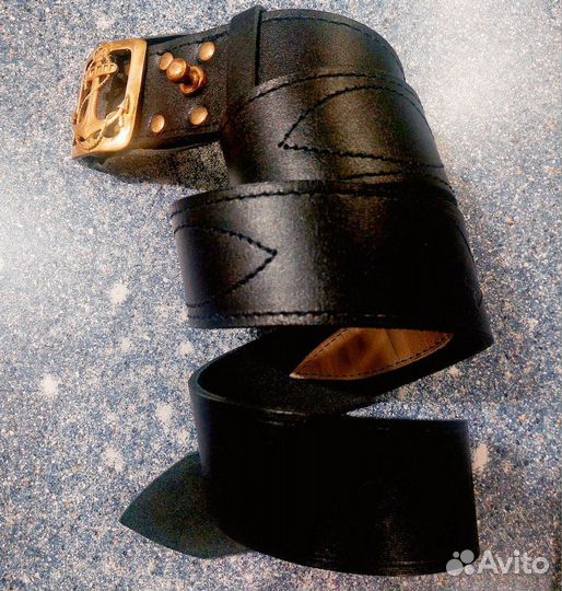 Ремни офицерские с подкладом