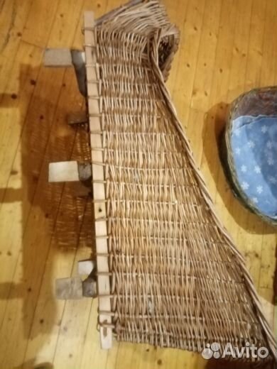 Корзина из натуральной лозы (Сани)