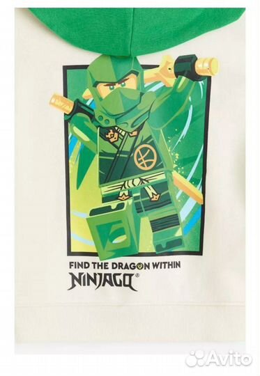 Толстовка новая hm 122/128