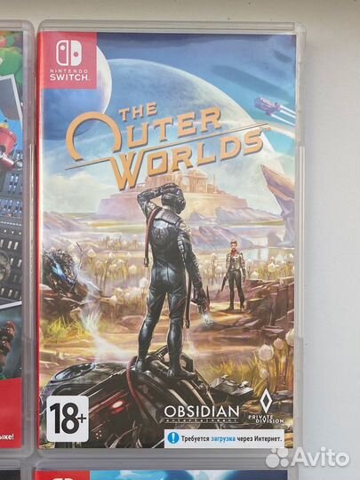 Игры для nintendo switch The Outer Worlds