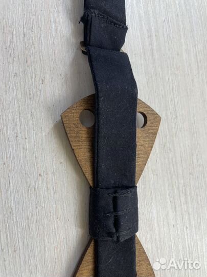 Галстук бабочка деревянный