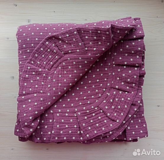 Муслиновый плед детский