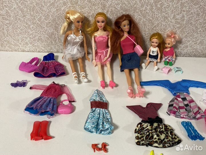 Куклы барби пакетом