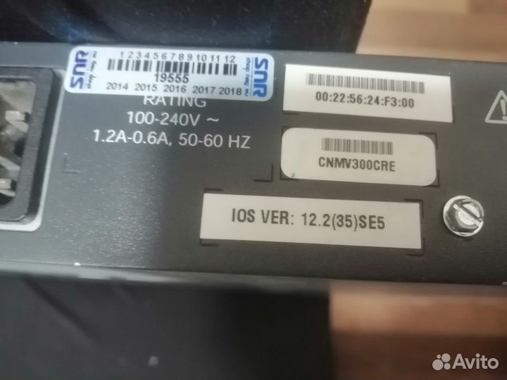 Коммутатор Cisco Catalist WS 3750 - 48TS