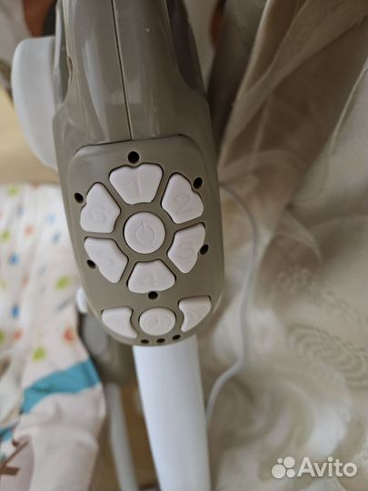 Детские электронные качели-шезлонг