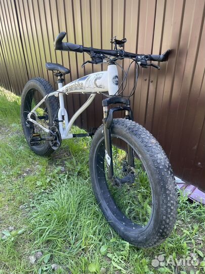 Велосипед фетбайк green bike 26 дюймов