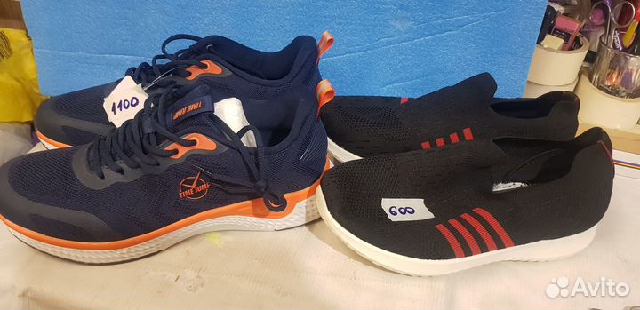 Новые летние кроссовки и мокасины