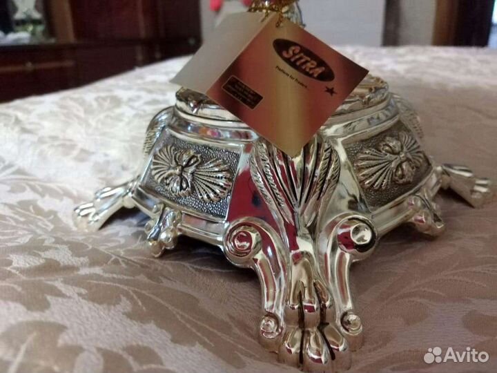 Ваза мельхеор