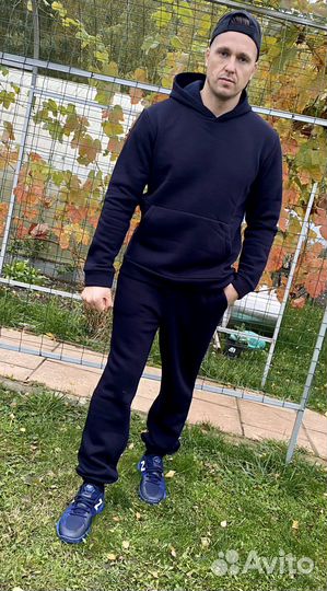 Спортивный костюм теплый мужской на флисе