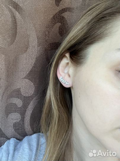 Серебряные серьги