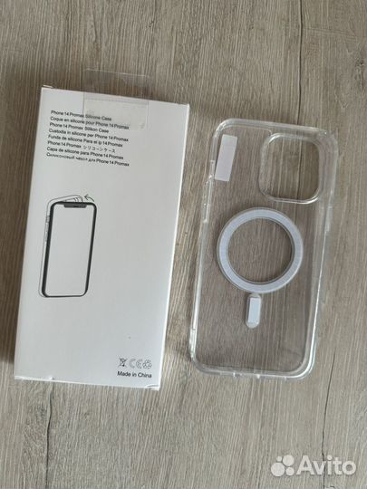 iPhone 14 pro max чехол прозрачный