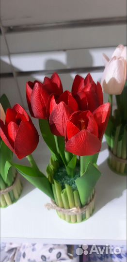 Тюльпаны искусственные