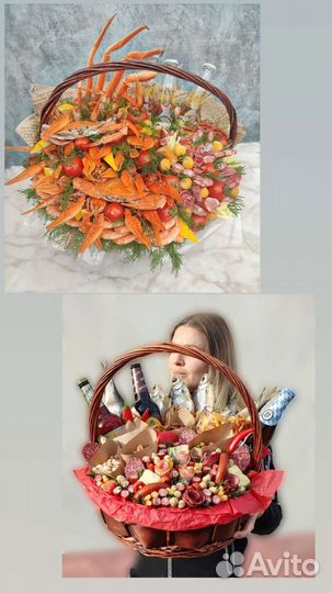 Мясной букет конверт подарок мужчине