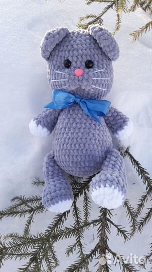 Игрушка Котик ручной работы