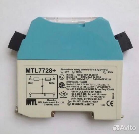 Барьер искробезопасности MTL7728+