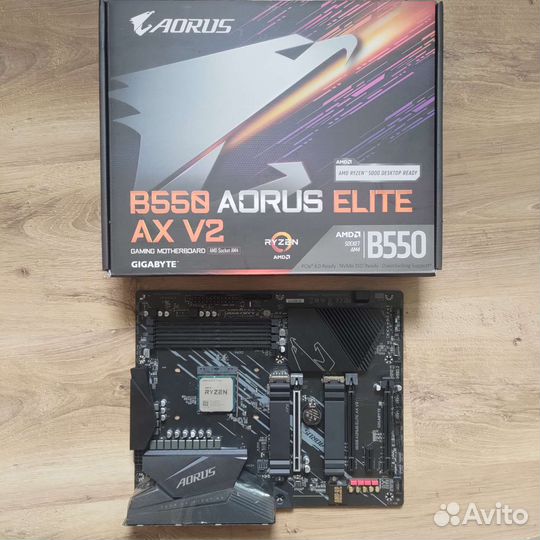 Gigabyte B550 + AMD Ryzen 7 5700G