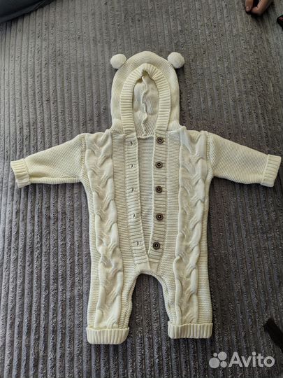 Вязанный комбинезон