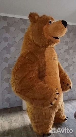 Надувной костюм медведя