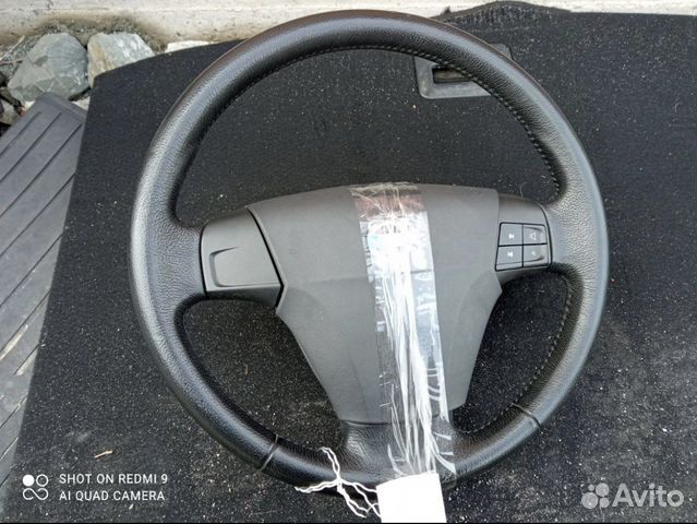 Руль volvo v50 кожаный