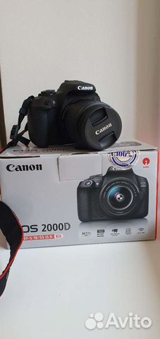 Canon 2000d wi-fi объявление продам