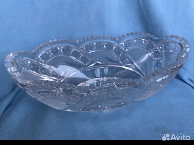 Салатник хрустальный СССР