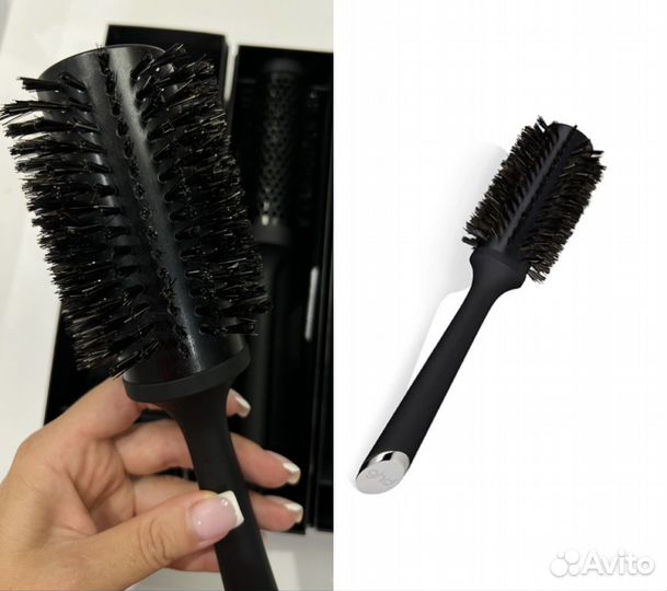 Брашинг с натуральной щетиной GHD 44