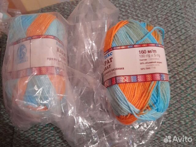 Нитки. Секционная пряжа