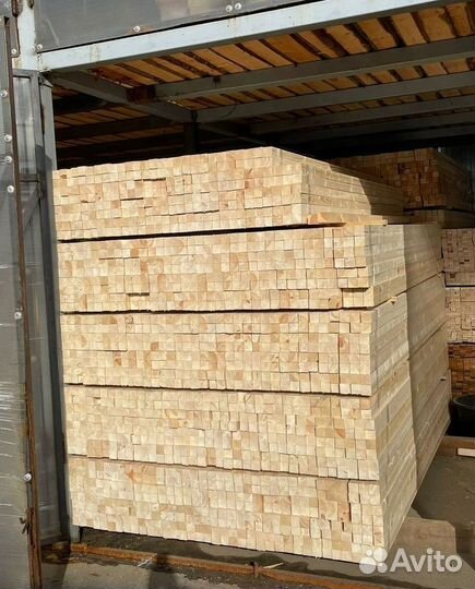 Брус обрезной 100х150х6000мм от производителя