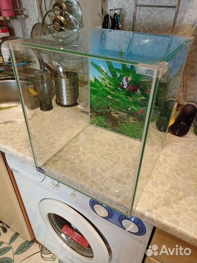 Аквариум gloxy 30л под ремонт