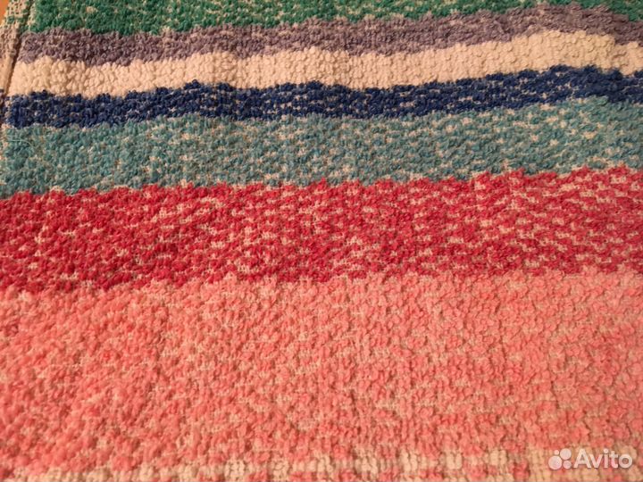 Полотенце махровое 130х45 СССР б/у