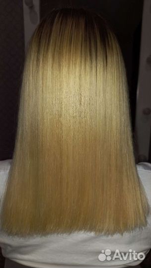 Кератиновое выпрямление волос