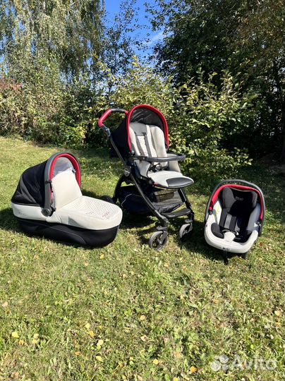 Коляска Peg Perego book plus 3 в 1 fiat 500
