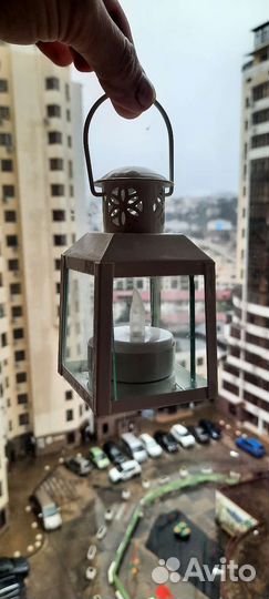 Лампа фонарик интерьер подсвечник