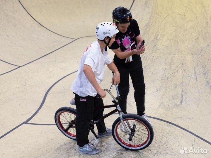 Обучение BMX с тренером (велозанятия)
