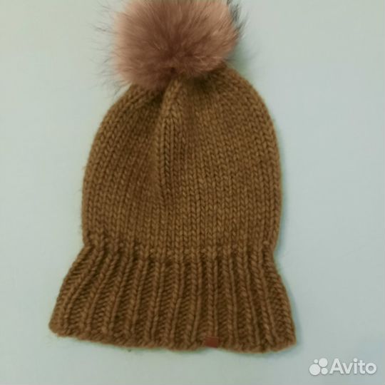 Шапка женская ручная вязка