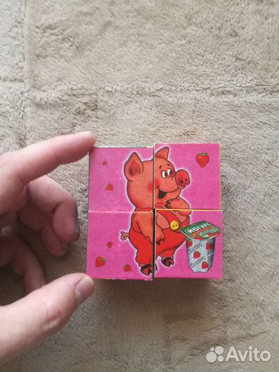 Кубики пазлы