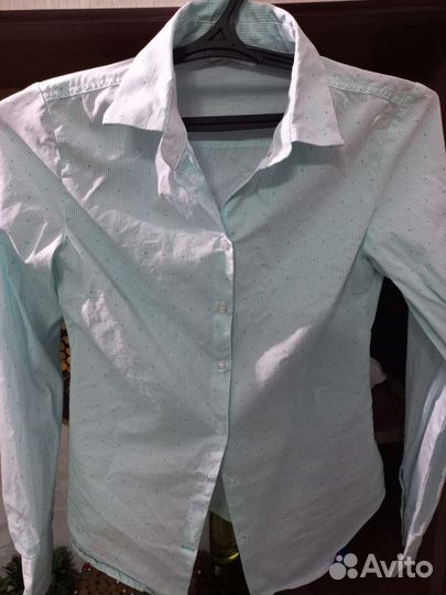 Рубашки блузки в школу на подростка 40р