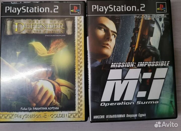 Игровые диски на ps2