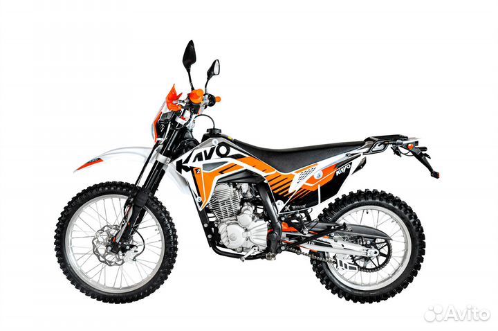 Мотоцикл кроссовый kayo T2 250 enduro PR 21/18