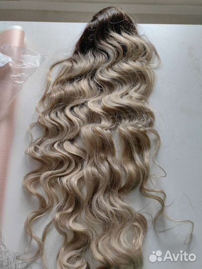 Шиньон хвост