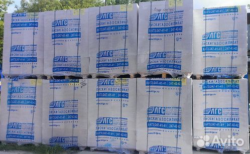 От 30 м3 Газосиликатный (газобетонный) блок