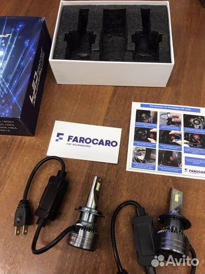 Свтодиодная LED лампа F5 farocaro 60Вт