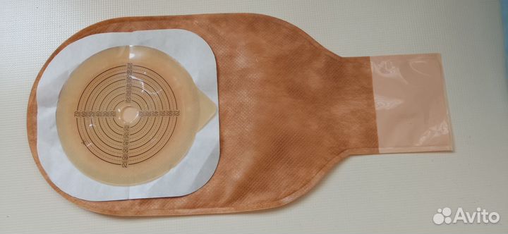 Однокомпонентный дренируемый калоприемник