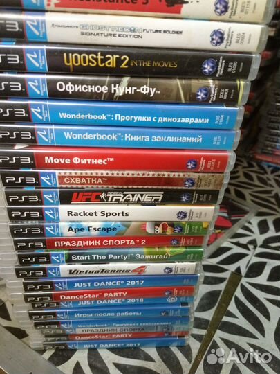 Игры на ps 3 Just Dance 2017/ 18 Move и другие