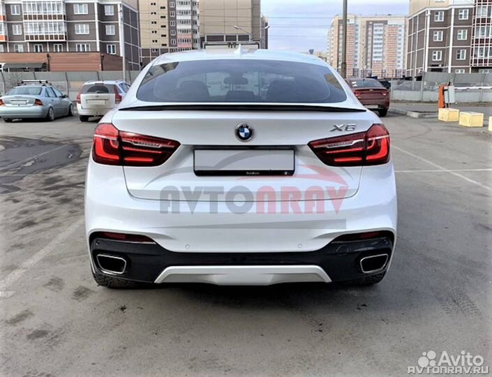 Спойлер M-Style (с вырезом) для BMW X6 F16