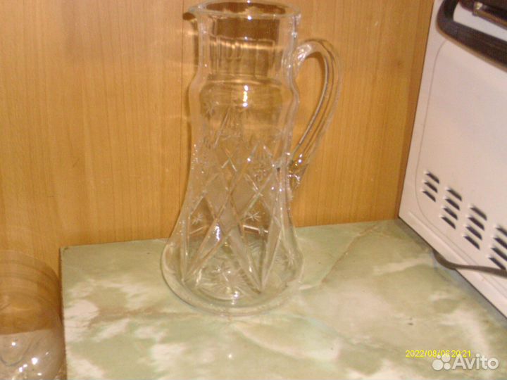 Хрустальный кувшин (дефект) СССР