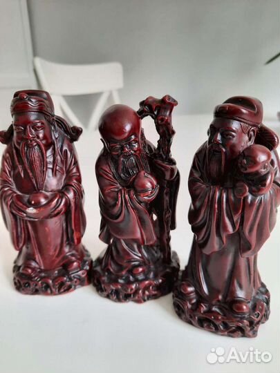 Статуэтки Старцы. Камень. Непал