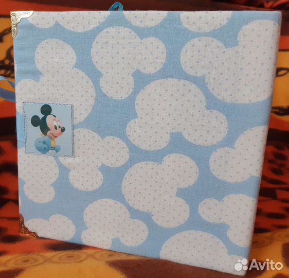 Фотоальбом ручной работы для новорожденного