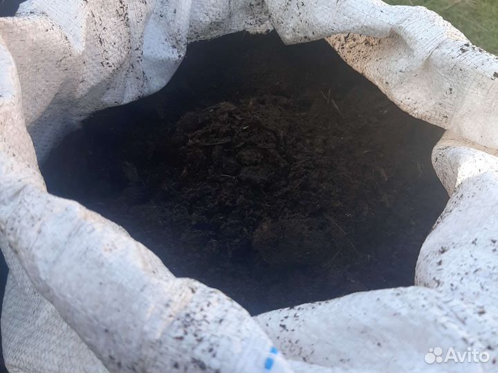 Перегной в мешках